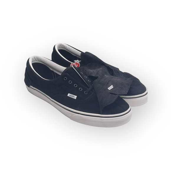 HTF: new Vans ™ ®✌︎︎ Origami Calf Hair Sneaker ✌︎︎ Black Leather Overlay ✌︎︎ - Picture 12 of 16